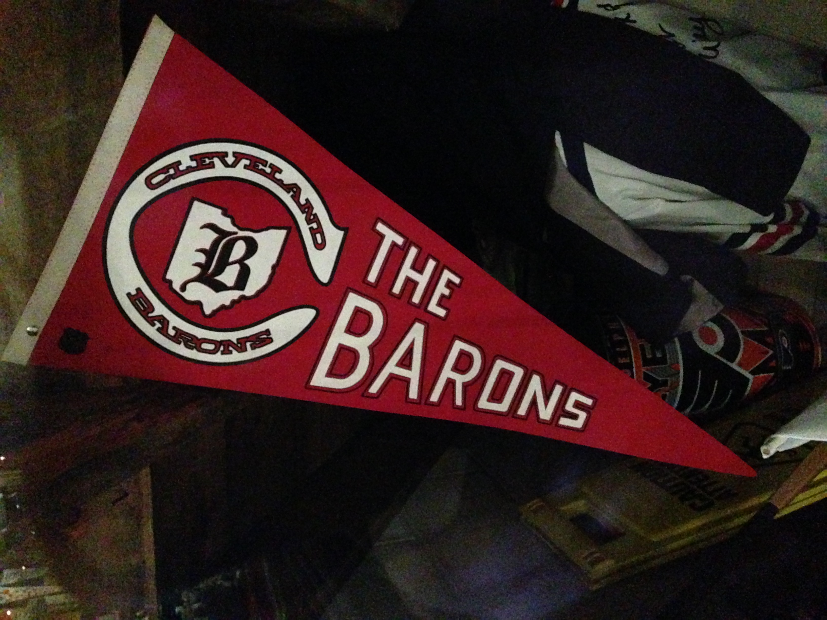 Cleveland Barons pennant